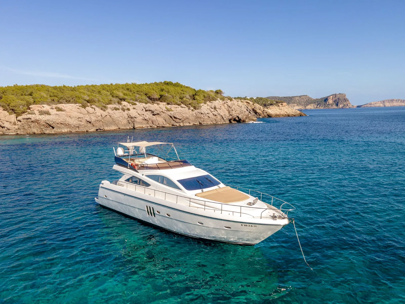 Abacus 61 · Estela — private charter Ibiza