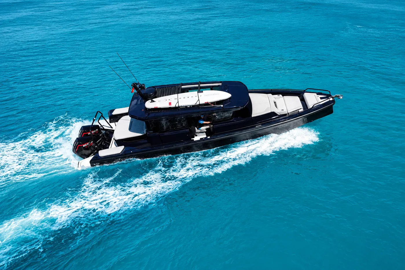 Axopar Brabus 37 · Bodyguard I, private charter Ibiza