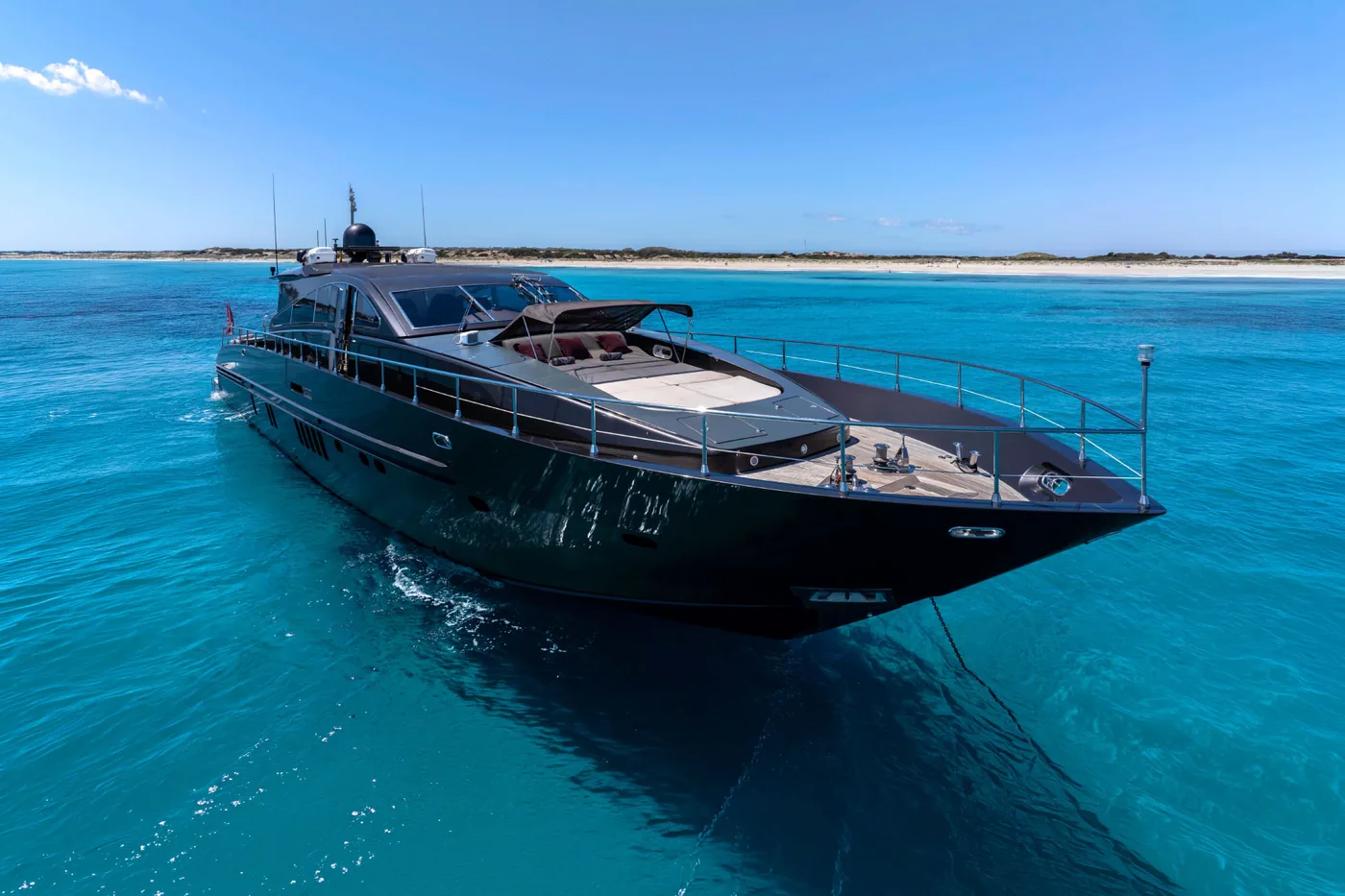 Leopard 90 · Aya One — private charter Ibiza