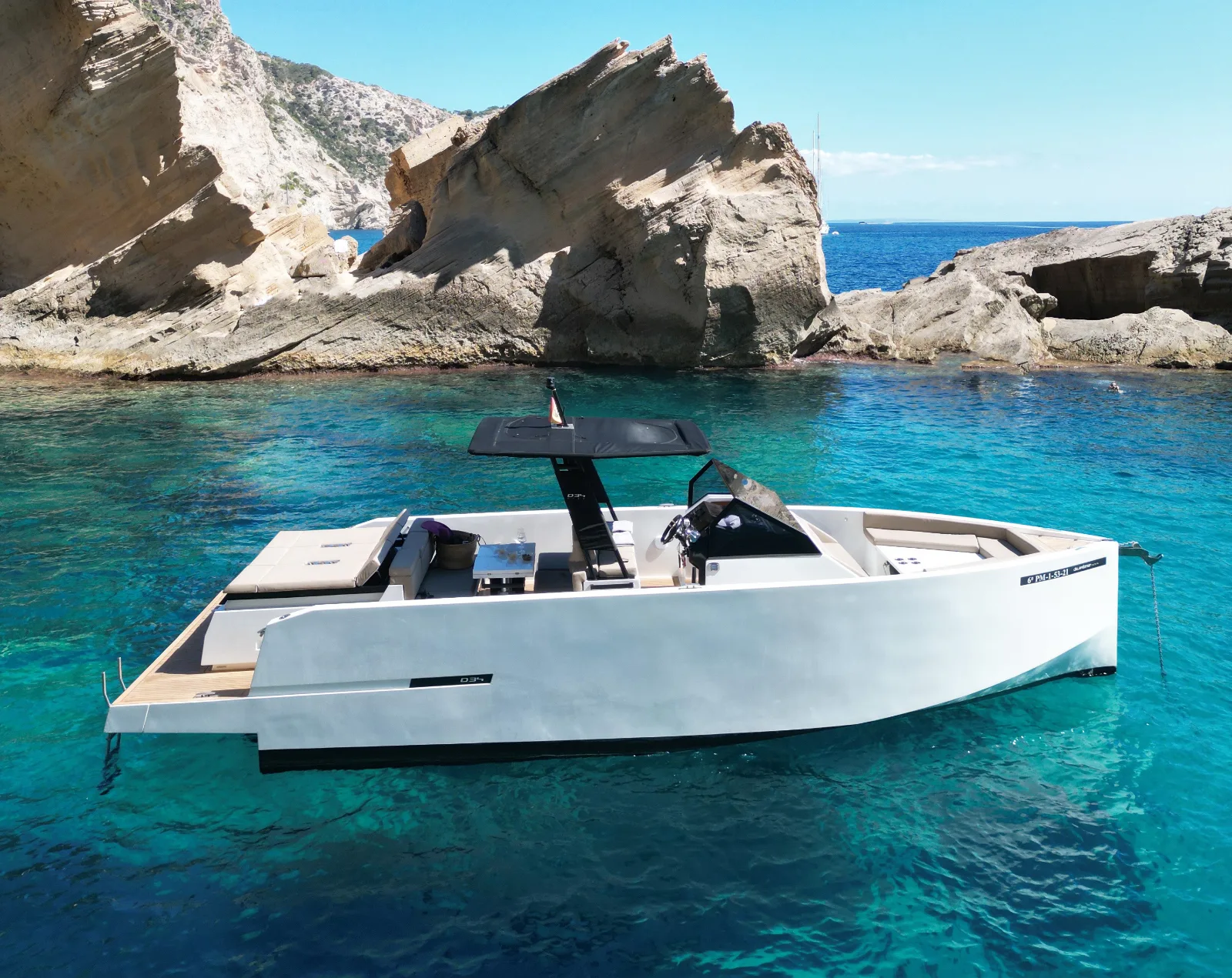 De Antonio 34 · Gogga — private charter Ibiza