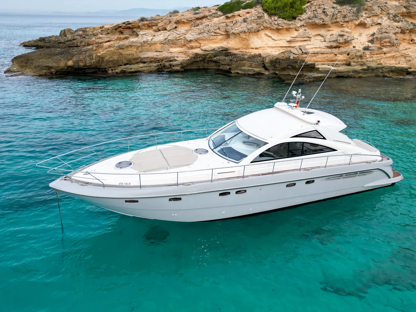 Fairline 52 · Billie Jean, private charter Ibiza