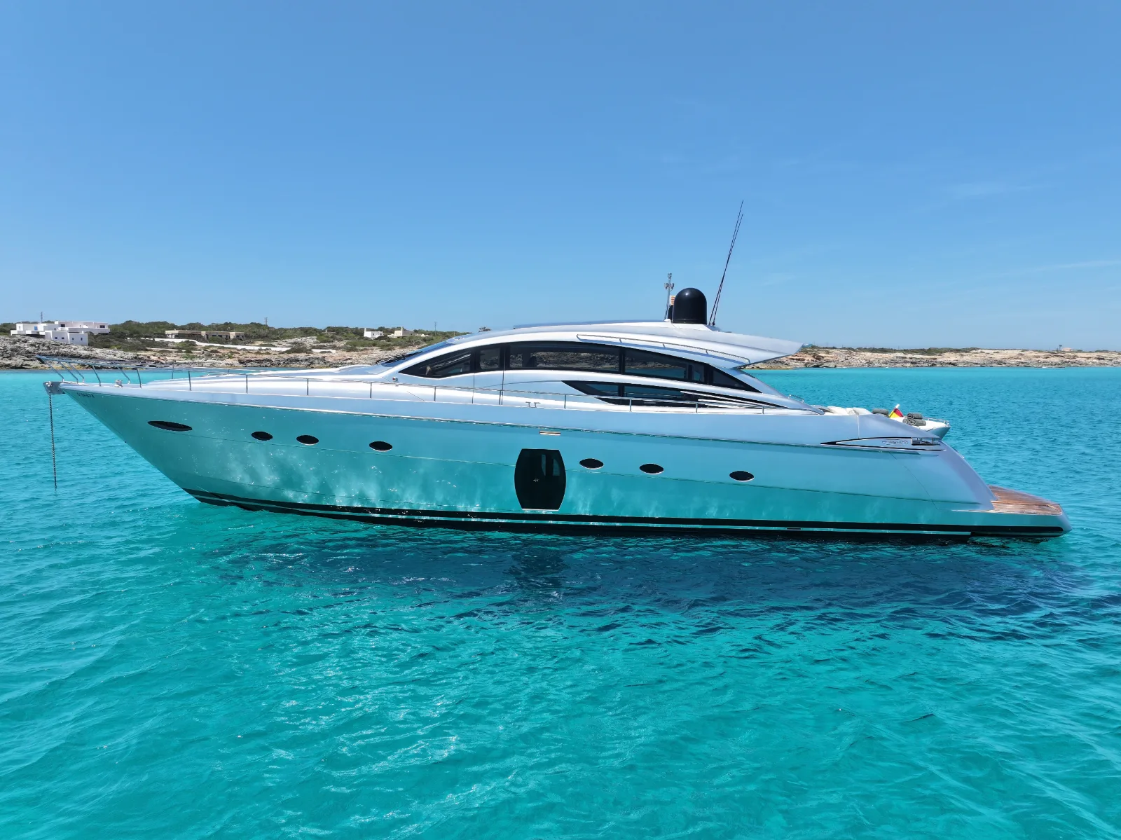 Pershing 72 · Legendary — private charter Ibiza