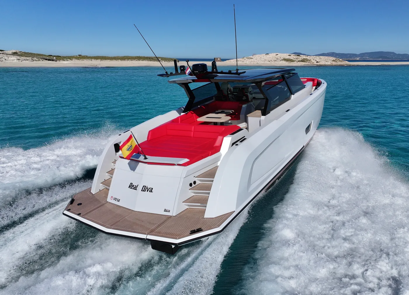 VQ58 · Real Diva, private charter Ibiza