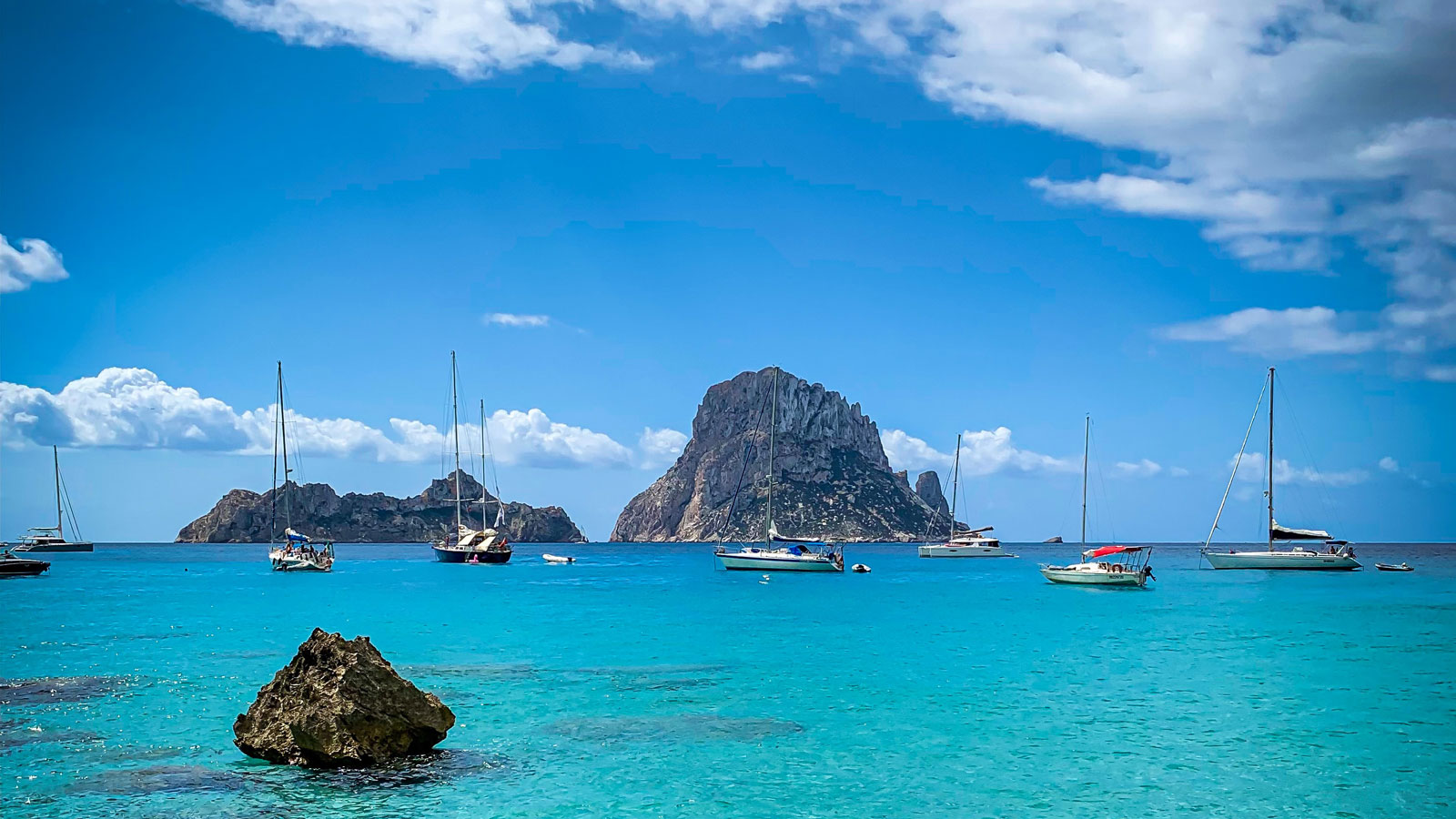 Ibiza coastline